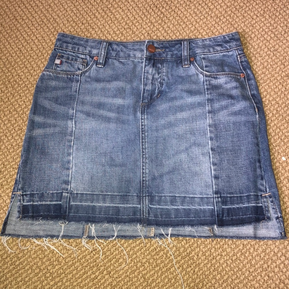 jean skirt